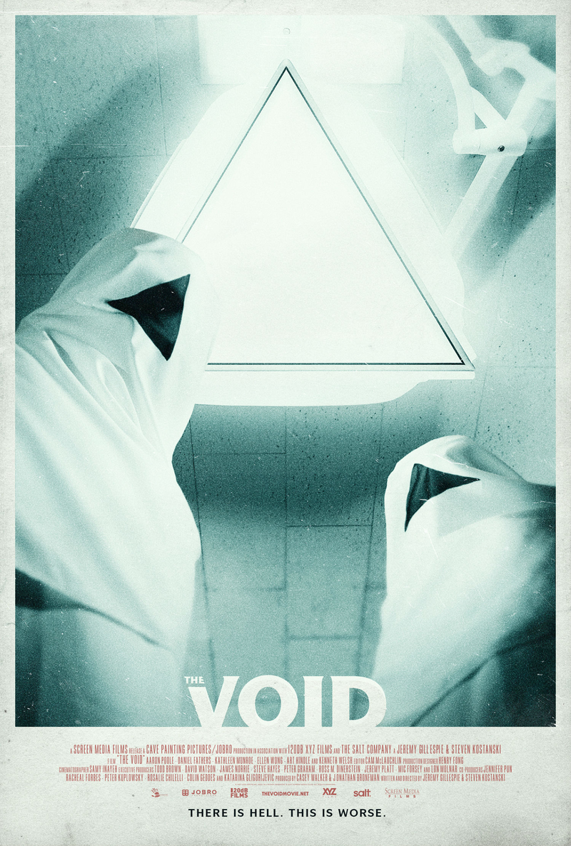 Illustration for article titled These Posters for Indie Horror Film The Void Are Video Store-Ready, If That Was Still a Thing